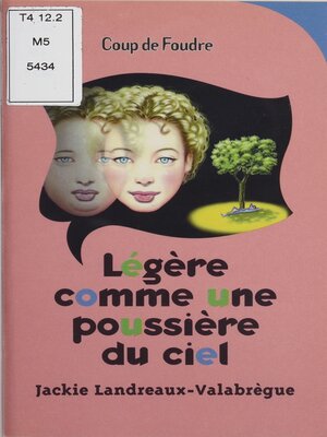 cover image of Légère comme une poussière du ciel
